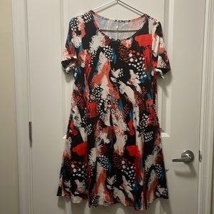 Elescat Print Dress